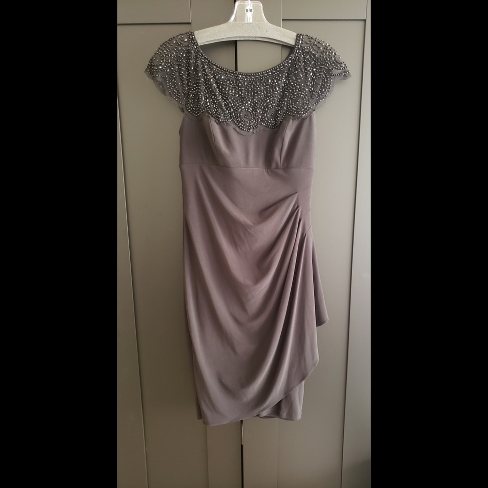 Xscape Beaded Short Dress